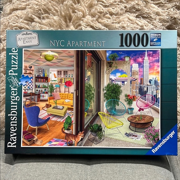 Ravensburger NYC Apartment Envy Series Puzzle 1000 Pieces - Picture 1 of 4